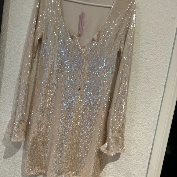 wild fable Dresses & Skirts - Sequin V-Neck Dress